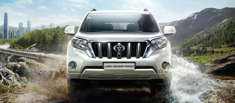 Парктроник для автомобилей Toyota Land Cruiser Prado